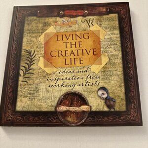Living The Creative Life Ideas Craft Book Rice Freeman Zachery Altered Art PD1